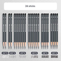 Drawing Sketch Pencils Set Wooden Professional Art Supplies HB 2H B 2B 3B 4B 5B 6B 7B 8B 12B 14B Painting Shading Artist Pencils