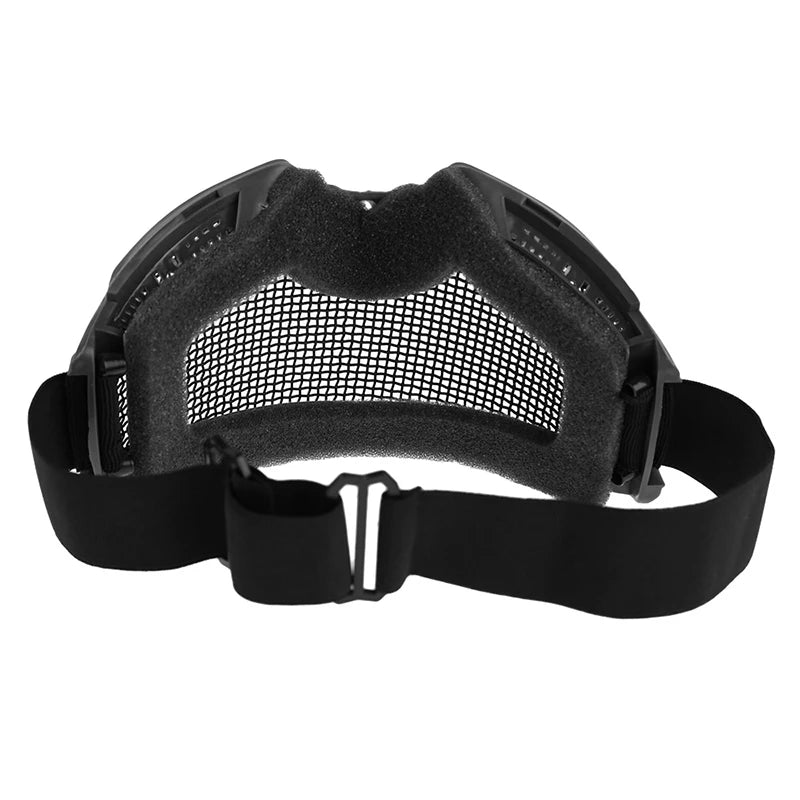 Hunting Tactical Eyes Protection Metal Mesh Pinhole Glasses Goggle Cycling Equipment Sunglasses Outdoor Sports Hiking Eyewear