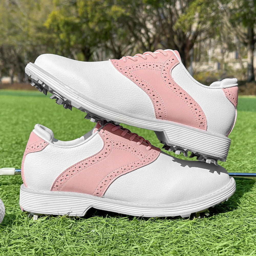 Golf sports shoes are non slip, breathable, women's casual, comfortable, multifunctional, wear-resistant and waterproof