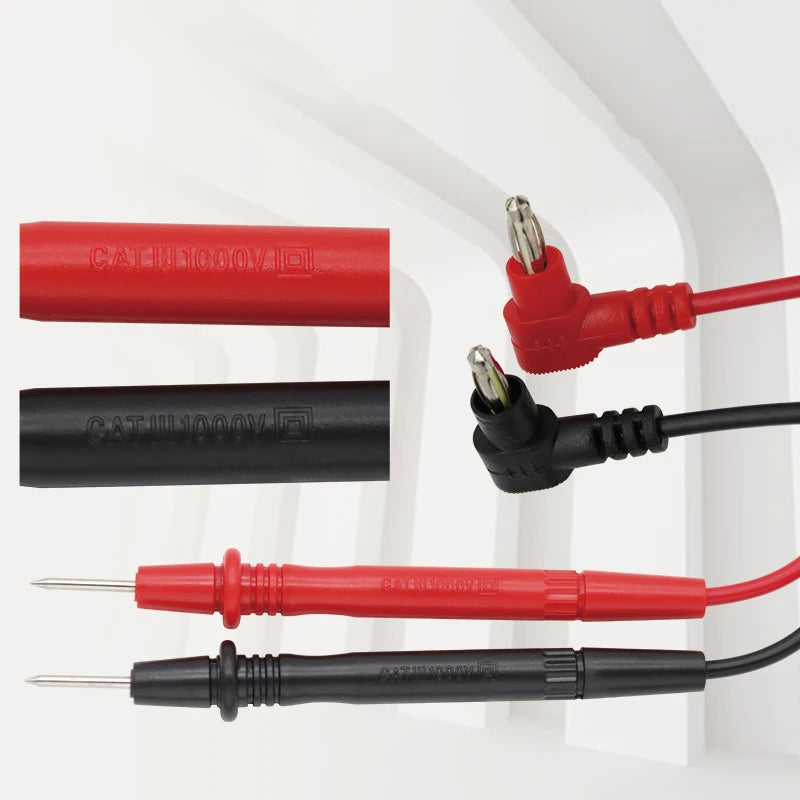 Multi Meter Test Probe Lead Universal Digital Pen 1000V 10A Needle Point For Digital Multimeter Wire Pen Cable Multimeter Tester