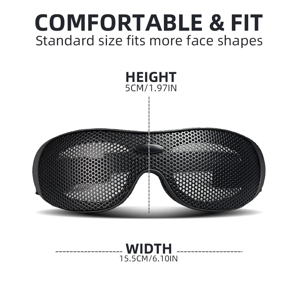 Tactical Hunting Glasses Headwear Goggles Shooting CS Sports Glasses Paintball Hunting Steel Mesh Anti Impact Safety Protective