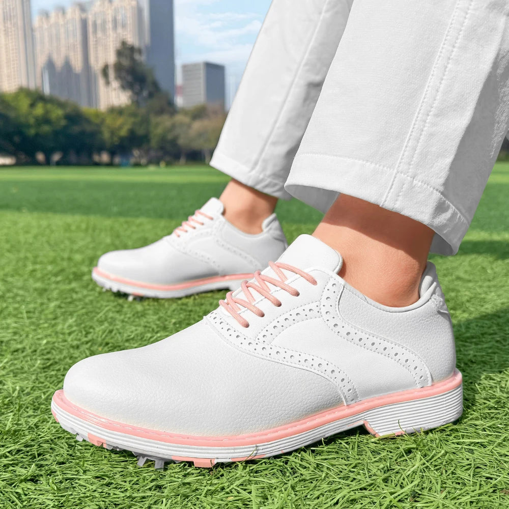 Golf sports shoes are non slip, breathable, women's casual, comfortable, multifunctional, wear-resistant and waterproof