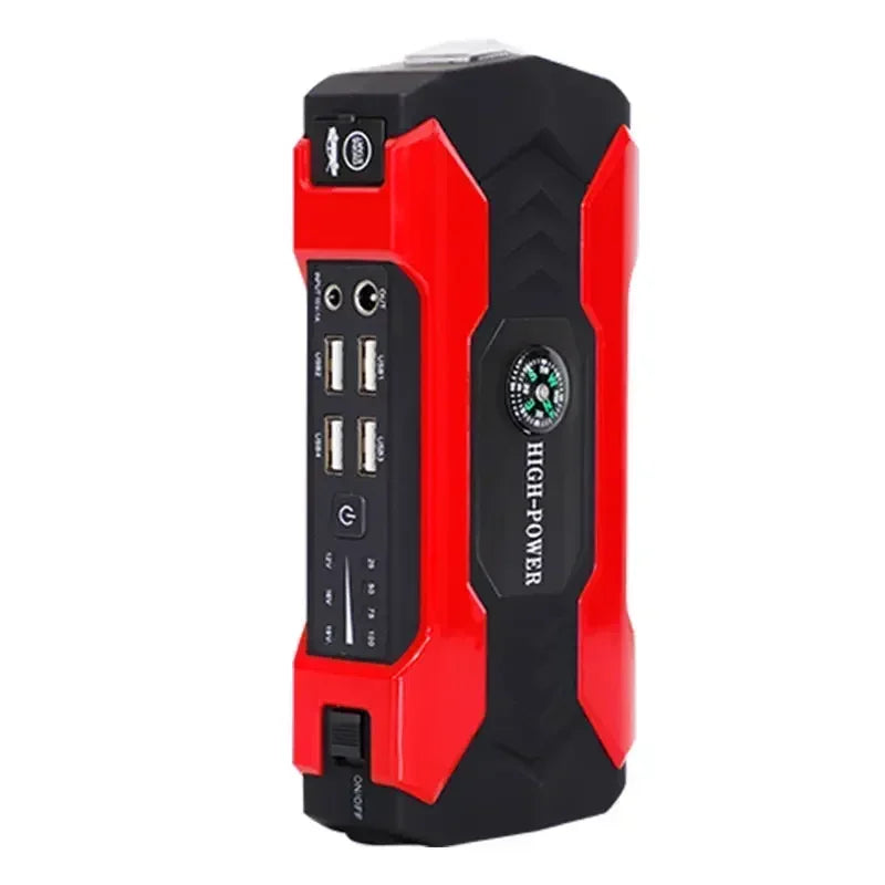 Car Jump Starter Starting Device - 12V 98000mAh Power Bank Jumpstarter, Auto Booster, Emergency Charger, and Jump Start Tool