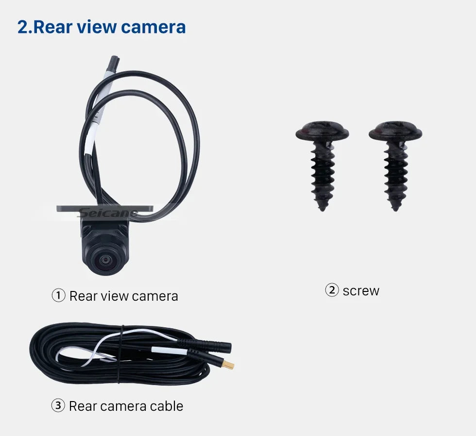 4 AHD 1080P 25fps 360° Surround View Car Camera Panoramic Front Rear Left Right Cameras for Universal Car Android Headunit