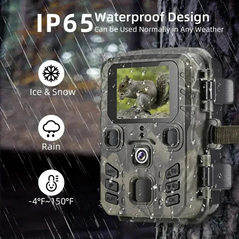 24MP 1296PTrail Camera WIFI Bluetooth APP Waterproof IP65 Trap Game Cam Outdoor Wildlife Infrared Night Vision Motion Camera
