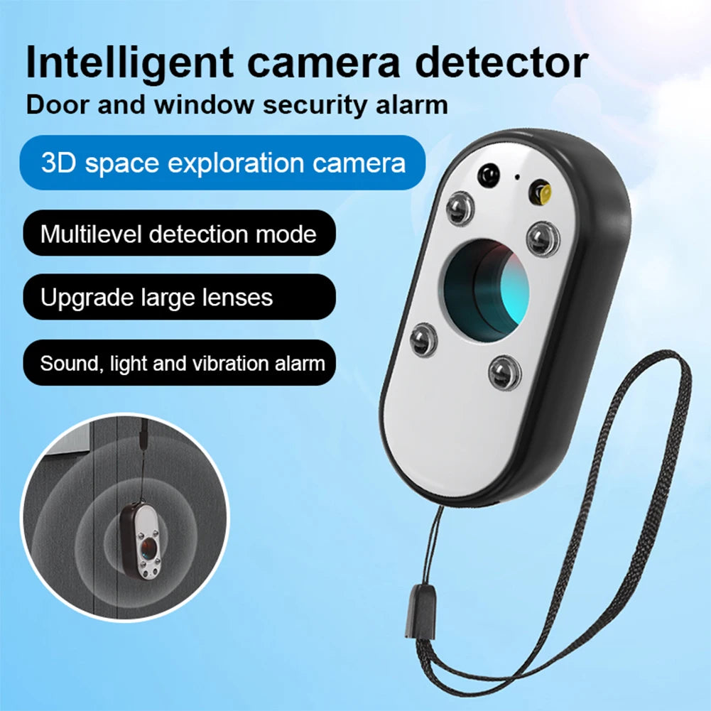 Hidden Devices Camera Bug Detector Portable Privacy Protector Security Protection Hidden Devices Scanner for Travel Office Hotel