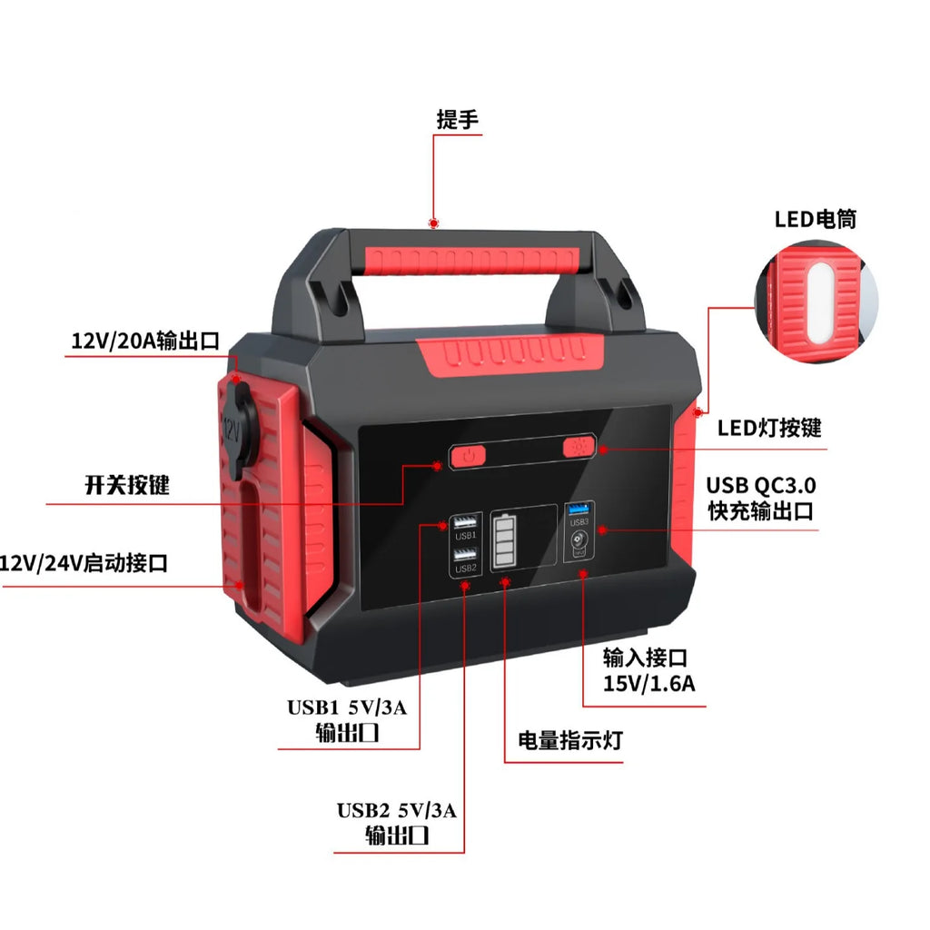 Universal Car Truck Diesel Motor Steam Double Start Jump Starter 12V 24v Power Bank 4000A High Power Jump Starter Booster