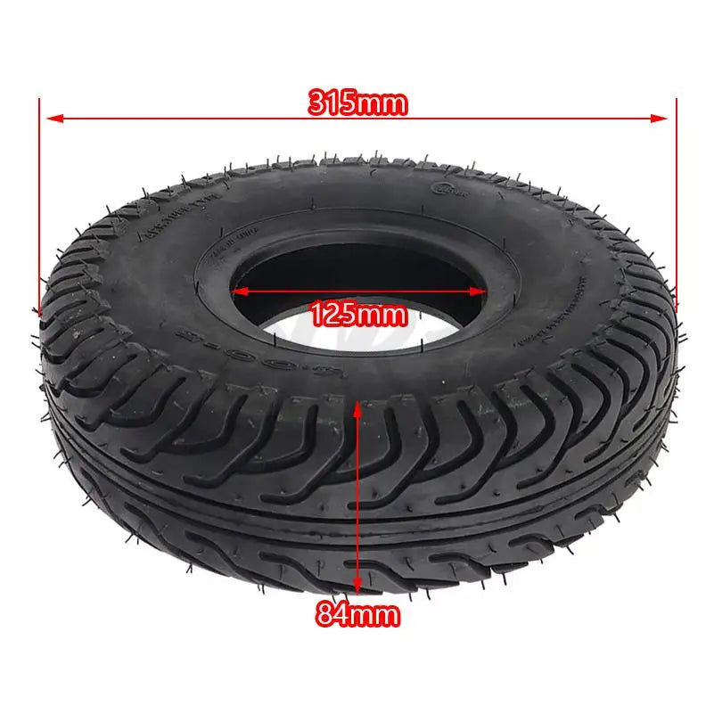 Anti slip and wear-resistant 4.00-5 tires 4.10/3.50-5 micro car electric scooter three wheeled scooter inner tube tires