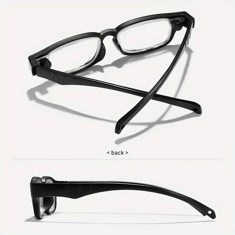 TR Adjustable Reading Glasses Each Lens Can Be Adjusted 1.0 To 4.0 Comfortable Ergonomic Design Adjustable Focal Length