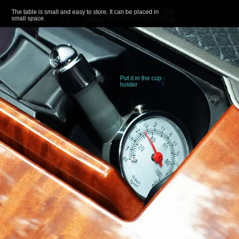 Auto Metal Truck Racing Car Tire Air Pressure Gauge Automobile Tyre Meter Vehicle Tester Monitoring System Measuring Tool