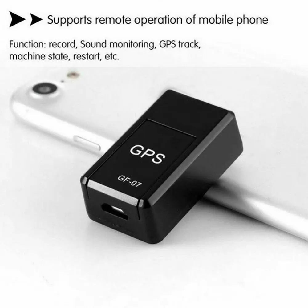 GF-07 Magnetic GPS Tracker for Cars, Motorcycles, Bikes, Pets: Real-Time GSM/GPRS Locator & Positioning Device