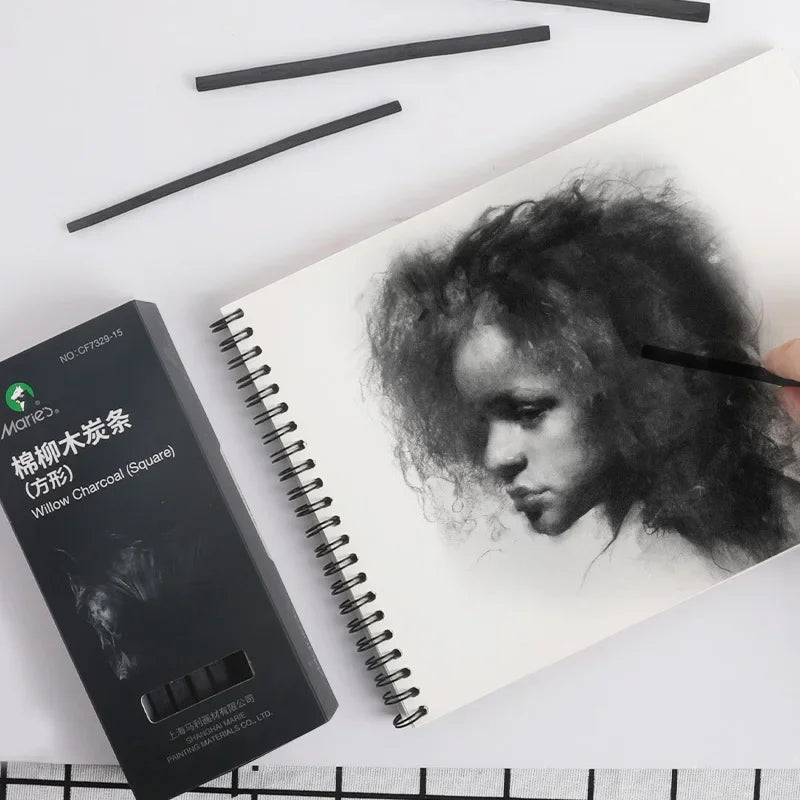 Charcoal Pencil Art Drawing Painting Sketch Charcoal Pencils Carboncillos Para Dibujo Lapices Dibujo Profesional Art Supplies