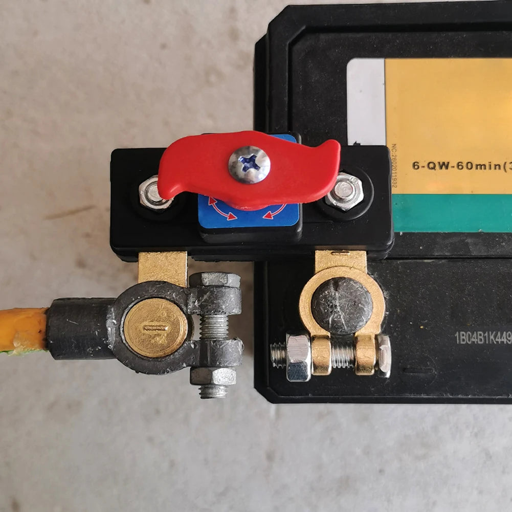 12V Car Battery Cut Off Switch Battery Disconnect Switch Isolator Cut-off Power Cut Off Switch For Trucks RV Marine