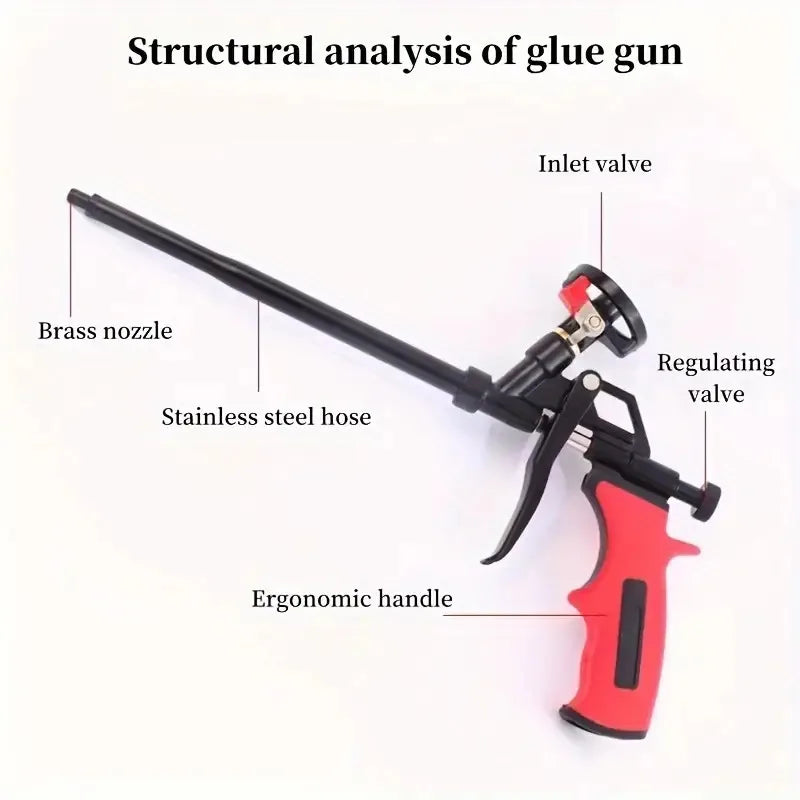 Pump Body Glue Gun. A precise sealing and glue application tool suitable for home decoration scenarios