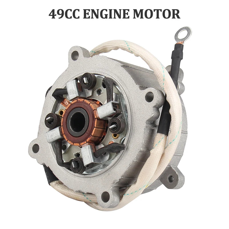 Electric Starter for 2 stroke air cooled engine pocket bike mini dirt  ATV 47cc 49cc Motorcycle Motor