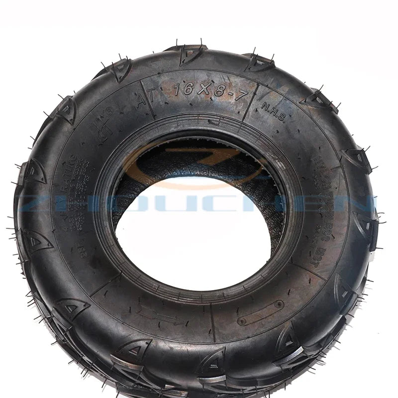 16X8-7 Kart Auto Parts 7 Inch ATV Tires 16X8.00-7 16 * 8-7 Highway Tire Off-road Tire Wear-resistant Wheel Tires