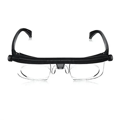 Adjustable Focus Glasses - Variable Strength Zoom Lenses, Multi-Distance Protective Eyewear for Reading & Close Work