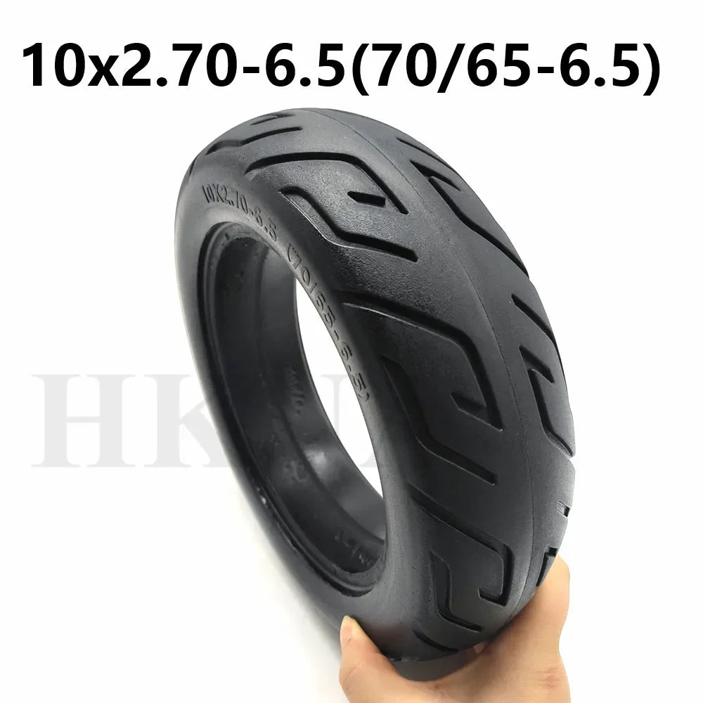 10x2.70-6.5 Tire 10 Inch Solid Tire 70/65-6.5 Thickening And Wear Resistance Tyre Electric Scooter Balance Car Parts