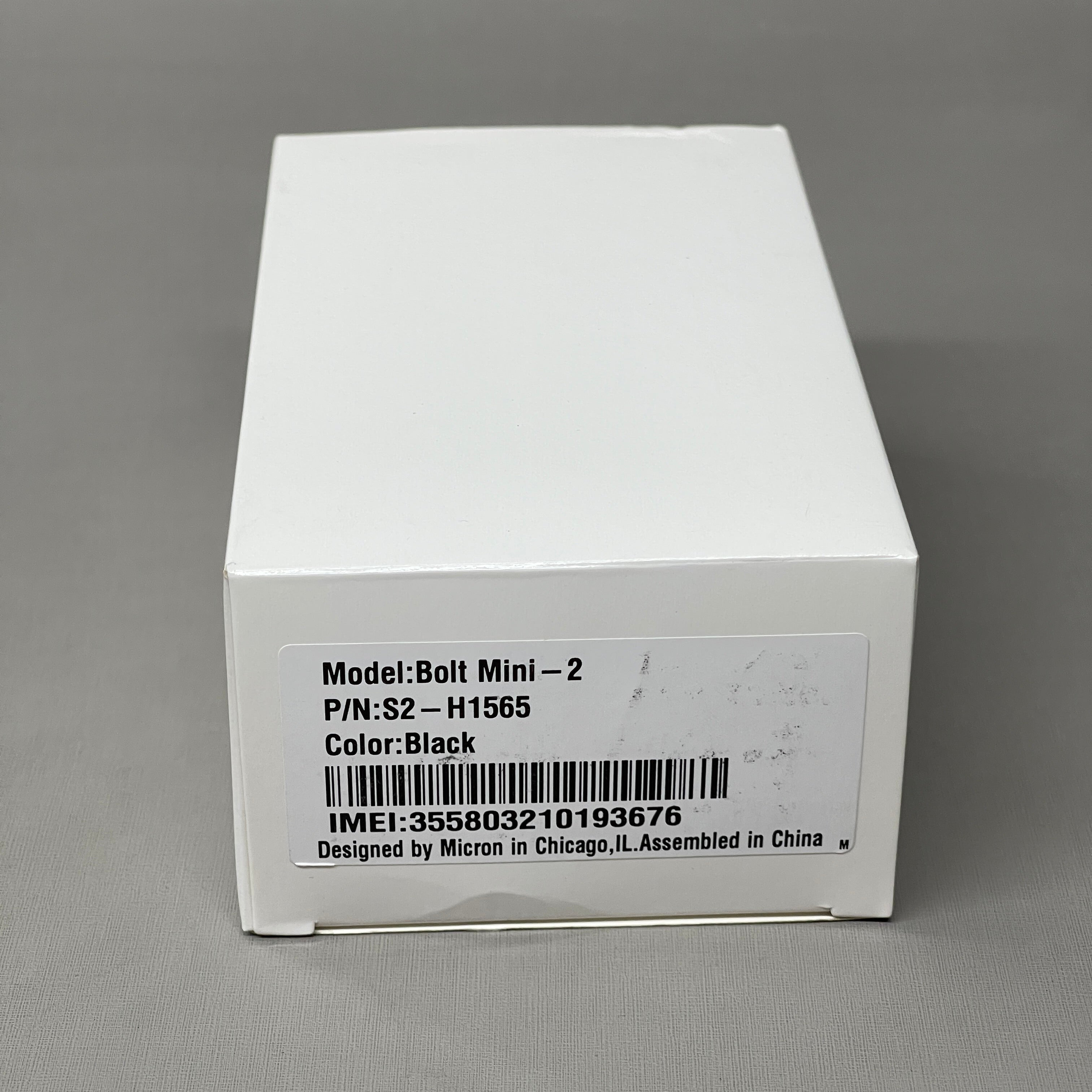 MICRON Prime Bolt MINI-2 Vehicle Fleet GPS Asset Tracker Black S2-H1565 (New)